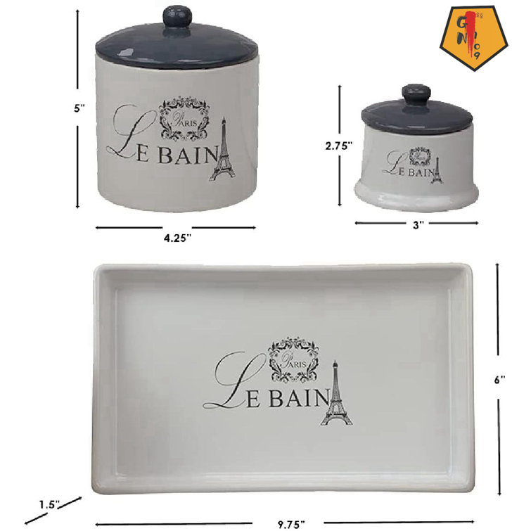 Rebrilliant Lesha Bathroom Drawer Organizer Wayfair Canada